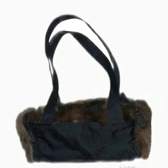 Handbags - Fur Bag with pockets